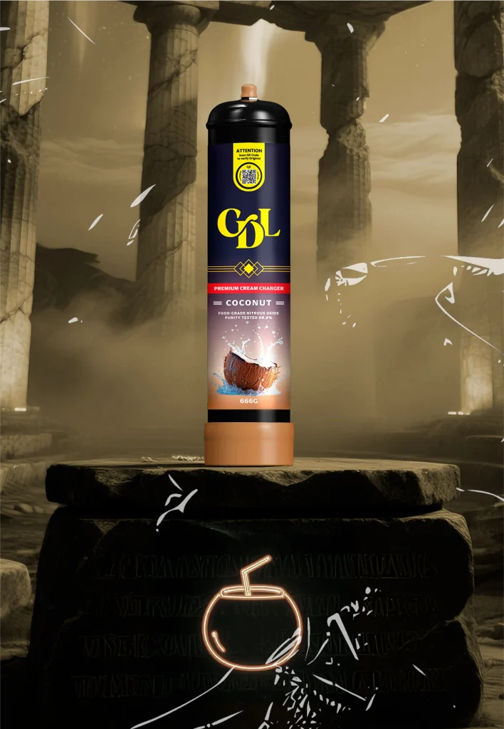 Cream Deluxe Coconut Protossido di Azoto 666g — L’Esperienza Culinaria Tropicale Definitiva