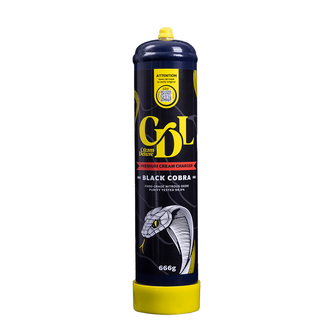 Cream Deluxe 666g N2O Black Cobra Edition