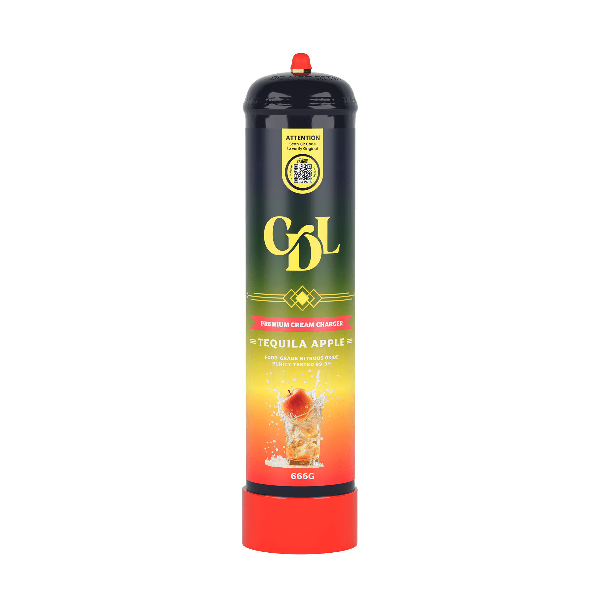 Cream Deluxe 666g N₂O Tequila Apple